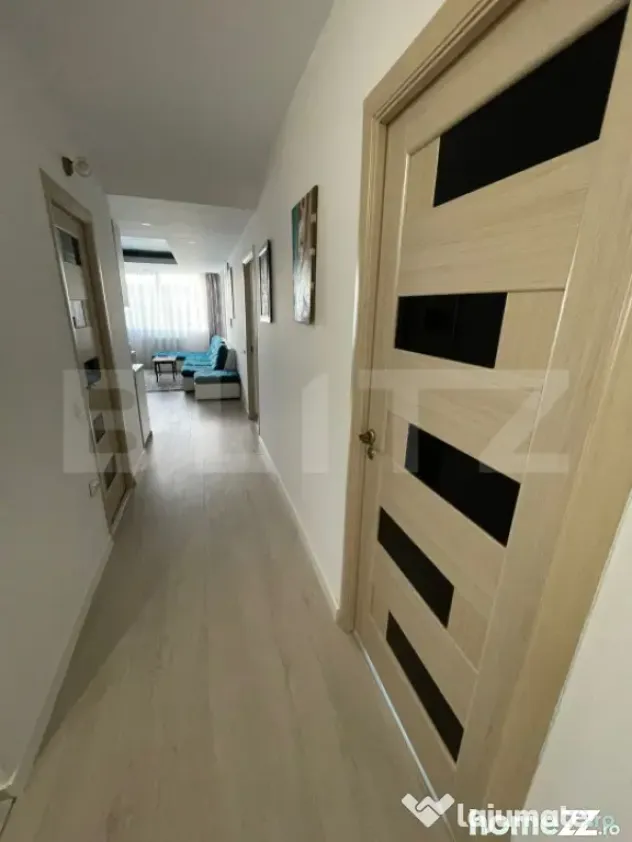 Apartament cu 3 camere, semidecomandat, mobilat si utilat, p - Floresti (Cluj)