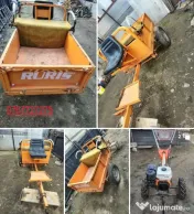 Motosapa ruris 8.5 cp/remorcuta ruris cu accesorii 