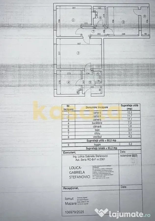 Apartament 3 camere 64mp mobilat | Sos. Colentina | Metro...