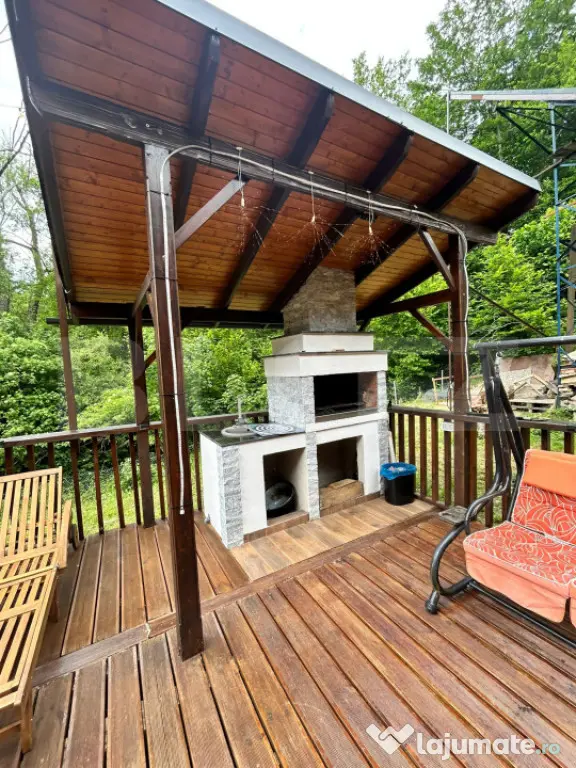 Cabana LUX Geamana/Codlea, casa autonoma energetic