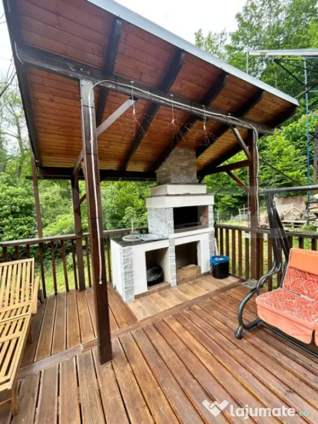 Cabana LUX Geamana/Codlea, casa autonoma energetic