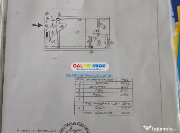 Garsonera Drumul Taberei zona Piata Moghioros