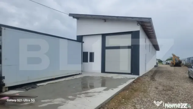 Hală industrială 2026 de vânzare, 170 mp,4000 mp teren P - Bucov (Prahova)