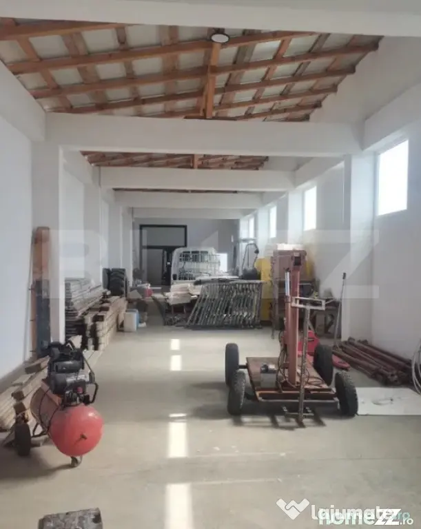Hală industrială 2026 de vânzare, 170 mp,4000 mp teren P - Bucov (Prahova)