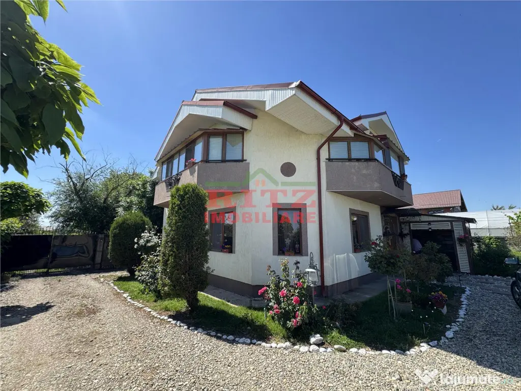 Nou! Casa S=218 mp teren 601 mp, mob. si utilata, zona Agr