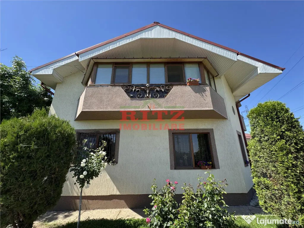 Nou! Casa S=218 mp teren 601 mp, mob. si utilata, zona Agr