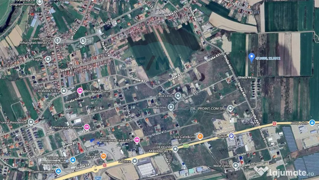 De vânzare teren intravilan 500 mp - Oșorhei