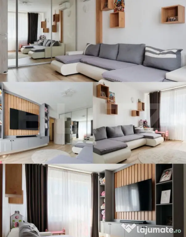 Apartament 2 camere superb, Tractoru, zona buna.