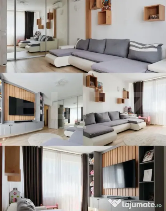 Apartament 2 camere superb, Tractoru, zona buna.