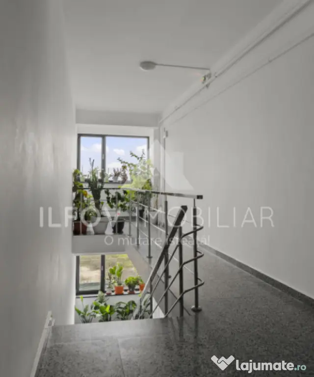 Apartament 2 camere, utilat si mobilat, loc parcare