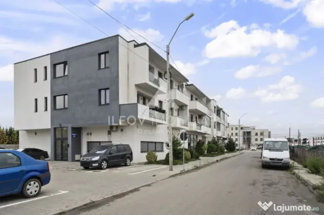 Apartament 2 camere, utilat si mobilat, loc parcare