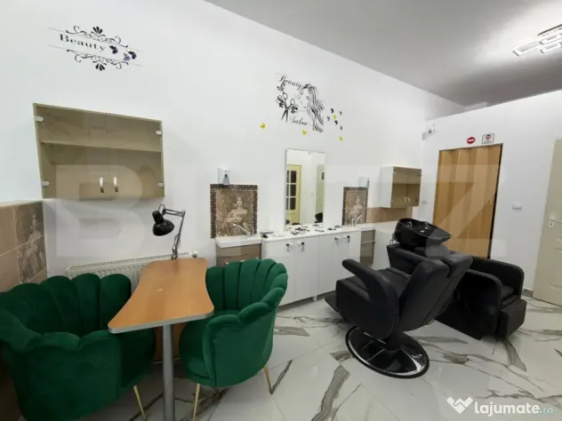 Spatiu comercial pentru salon, 40 mp, 2 parcari, zona Porii