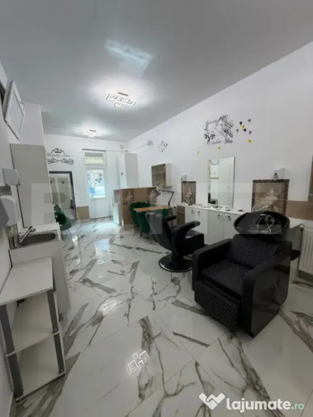 Spatiu comercial pentru salon, 40 mp, 2 parcari, zona Porii