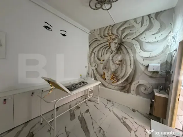 Spatiu comercial pentru salon, 40 mp, 2 parcari, zona Porii