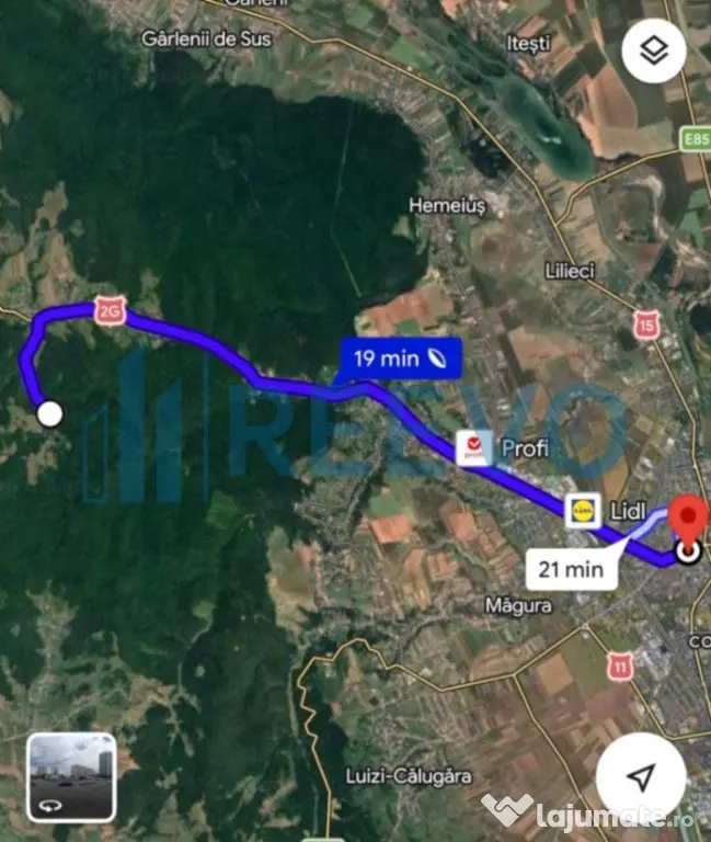 Teren de vânzare Luncani, str. Slatina