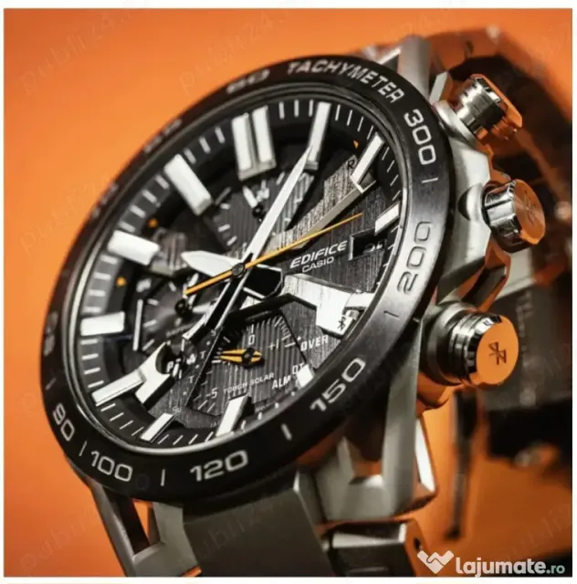 Ceas Solar Casio Edifice cu ecran din safir