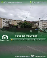 Proprietate cu potențial comercial – casă și teren în zona centrala 