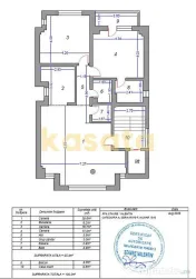 3 camere I et 2 I Mosilor I 2 bai I 95.2 mp utili 