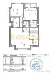 3 camere I et 2 I Mosilor I 2 bai I 95.2 mp utili 