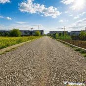 10.000mp intravilan, front la doua strazi, configuratie avan 