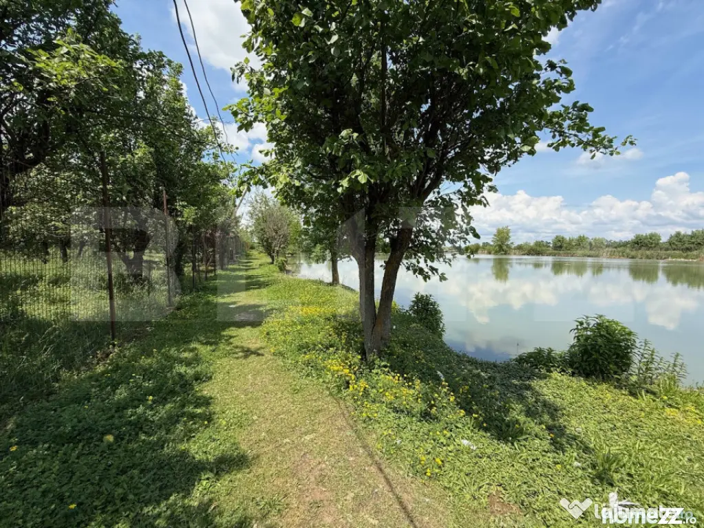 Teren cu livada si lac populat cu peste, 37.620 mp, zona Oar - Vetis (Satu-Mare)