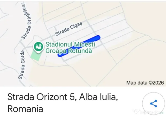 Teren de vânzare orizont