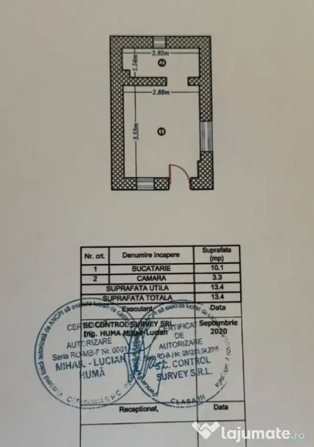 Casa Parter 43,40 mp + bucatarie anexa 13,40 mp - Parcul ...
