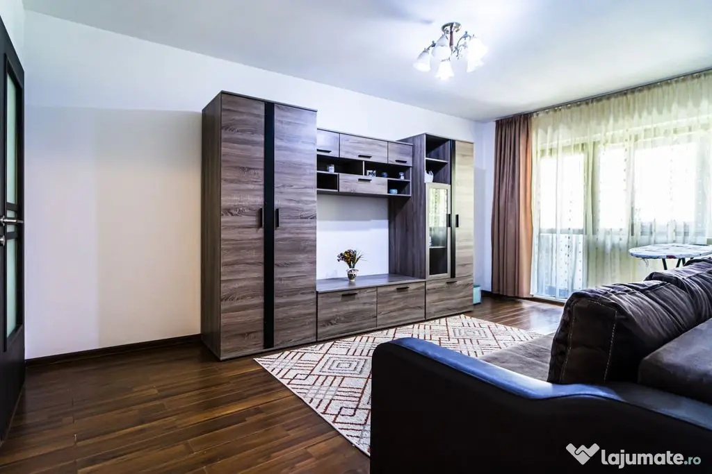 2 camere, etaj 4, 54 mp, Lujerului, mobilat-utilat, loc d...