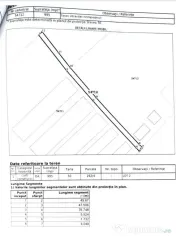 Teren intravilan 9800 mp - Dascalu - locuinte individuale