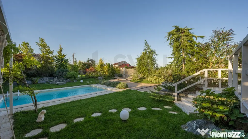Vila superba cu piscina Otopeni drum privat