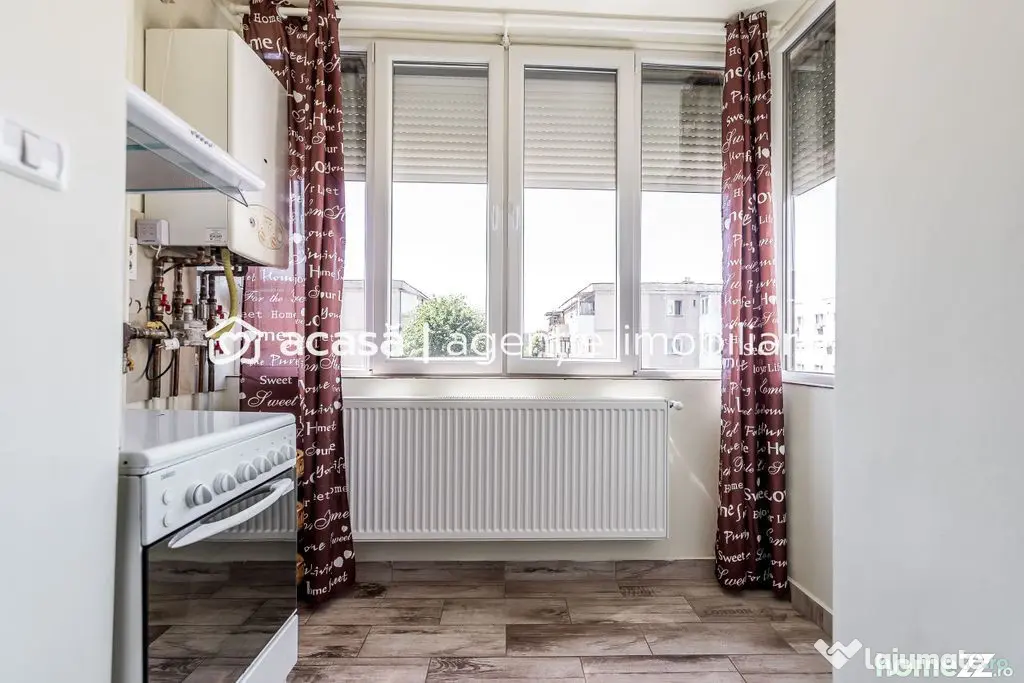 Ap 2 camere decomandat, renovat, 2 balcoane. Cartier Alfa...