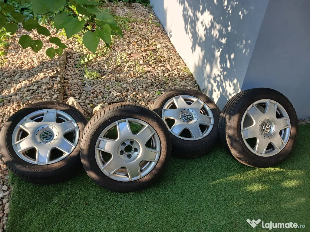 Set anvelope vara Riken 205/55/r16/91h genti originale, rulate 2000km