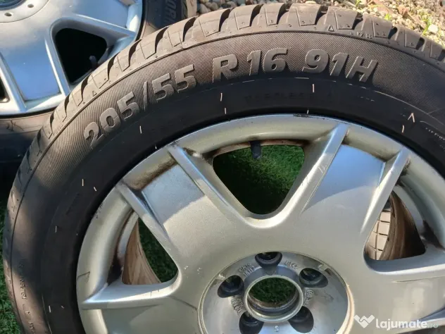 Set anvelope vara Riken 205/55/r16/91h genti originale, rulate 2000km