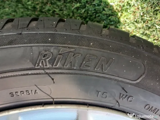 Set anvelope vara Riken 205/55/r16/91h genti originale, rulate 2000km