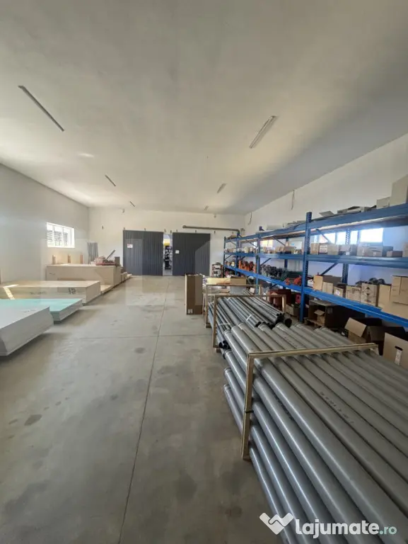 Spatiu industrial, in aproprierea nodului rutier A3