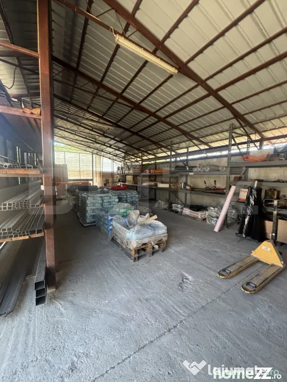 Spatiu industrial, in aproprierea nodului rutier A3 - Romanasi (Salaj)