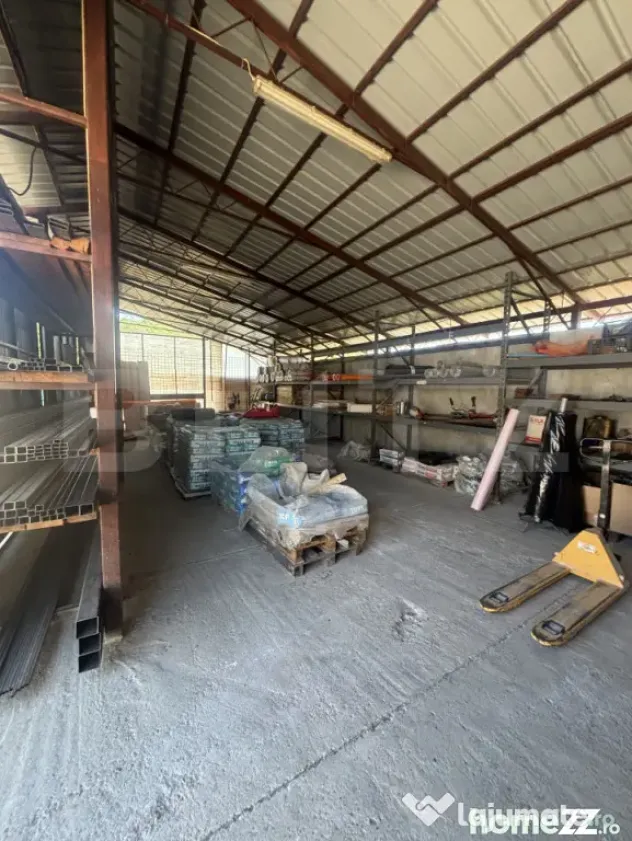 Spatiu industrial, in aproprierea nodului rutier A3 - Romanasi (Salaj)