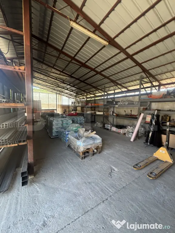 Spatiu industrial, in aproprierea nodului rutier A3