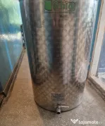 Butoi 300L, inox alimentar Italia, cu robinet de golire si capac