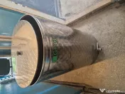 Butoi 300L, inox alimentar Italia, cu robinet de golire si capac