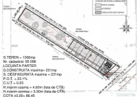 Teren intravil+proiect casa/com.Cornetu/IF la 3min de aut...