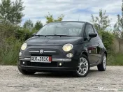 Fiat 500*km:152.125*clima*2 randuri de roti*1.3 benzina*69 cp!