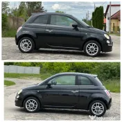 Fiat 500*km:152.125*clima*2 randuri de roti*1.3 benzina*69 cp!