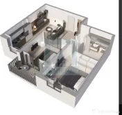 De vânzare Apartament 3 camere - Soho Residence 
