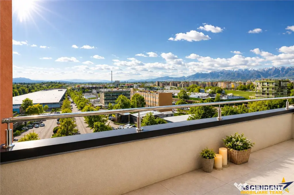 Pe 2 niveluri, Penthouse modern la bulevard, parcare, boxa,