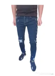 Blugi Moderni pentru Bărbați – Skinny Fit, Noi