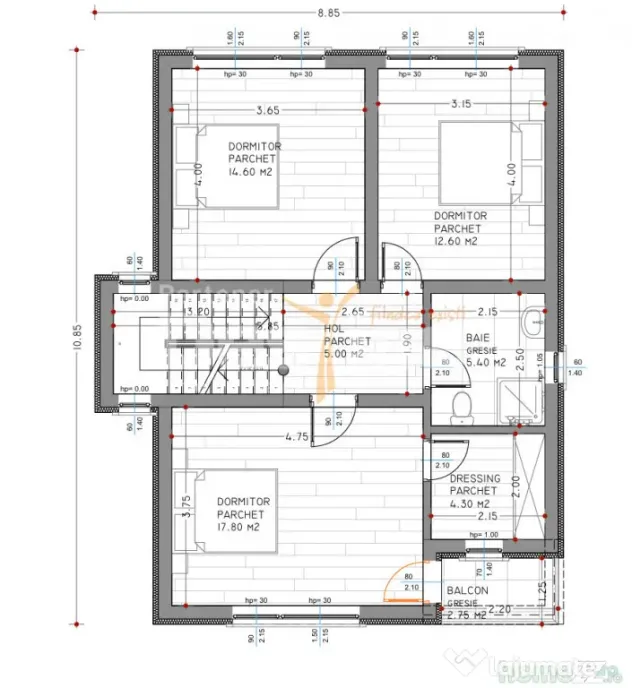 COMISION 0%, Miroslava , Casa P+1, clasa A, 228.231 Euro + T