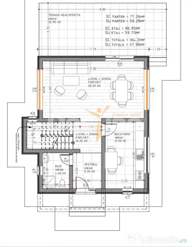 COMISION 0%, Miroslava , Casa P+1, clasa A, 288.900 Euro