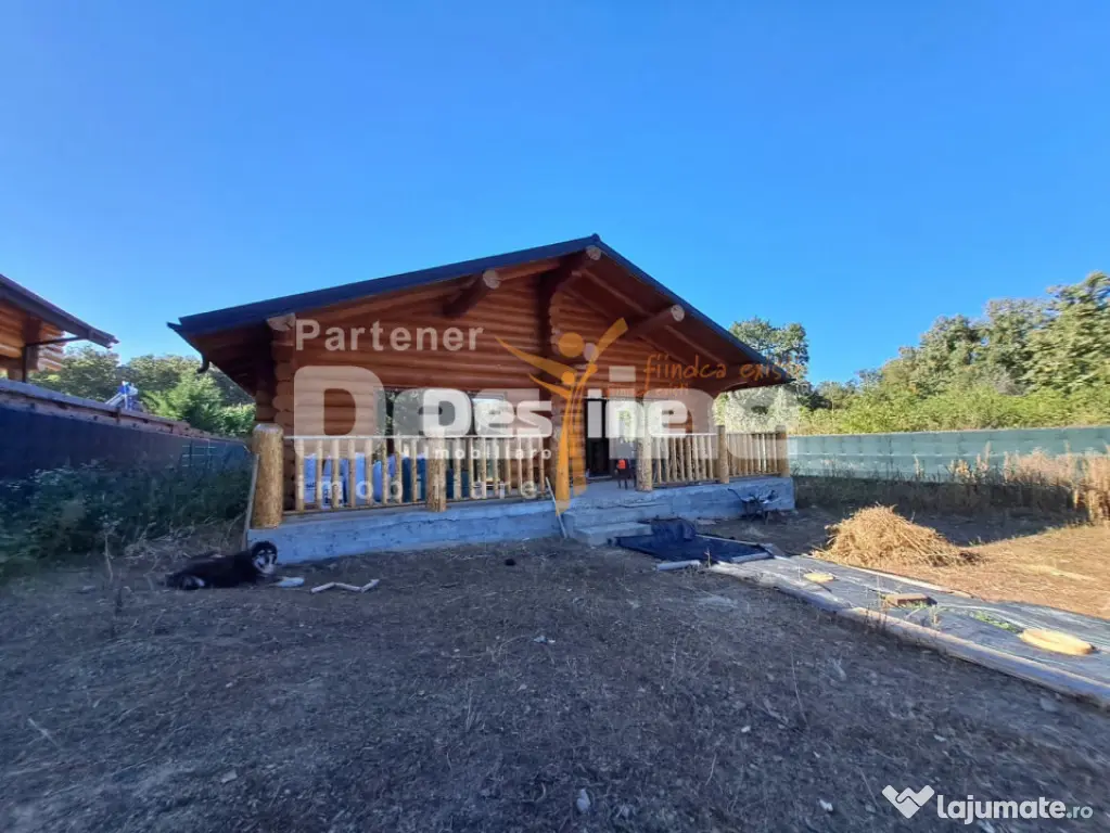 Ciurbesti - Miroslava, Cabana de lemn 117mp, 109.900 euro