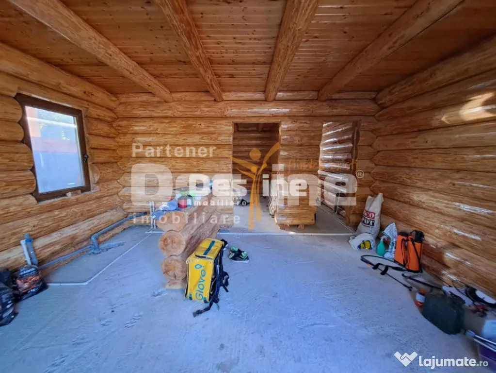 Ciurbesti - Miroslava, Cabana de lemn 117mp, 109.900 euro